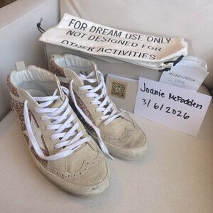 Golden Goose Mid Star Glitter Sneaker